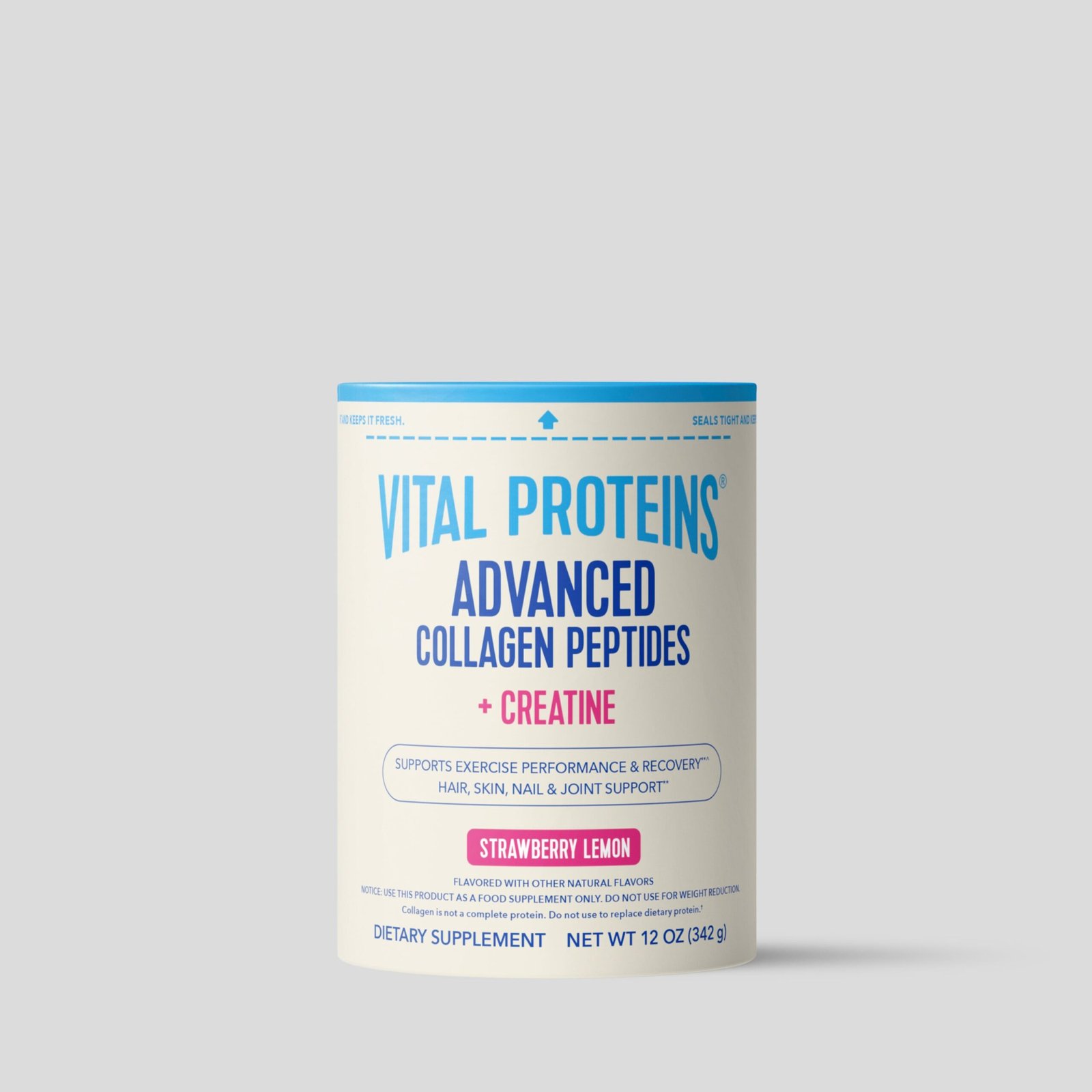 1_HERO_ACPCSL Advanced Collagen Peptides + Creatine - Strawberry Lemon - Image 1