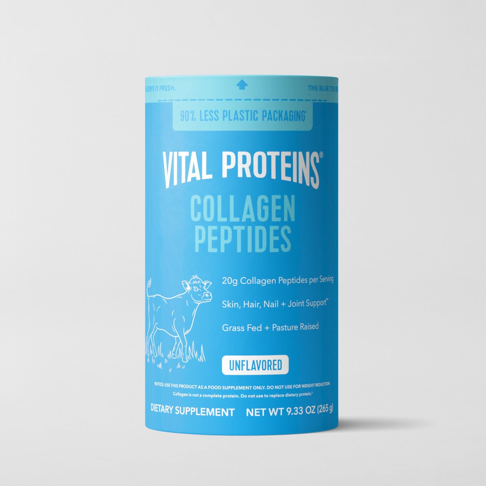 1_HERO_CP10_Paper Collagen Peptides - Unflavored - Image 1