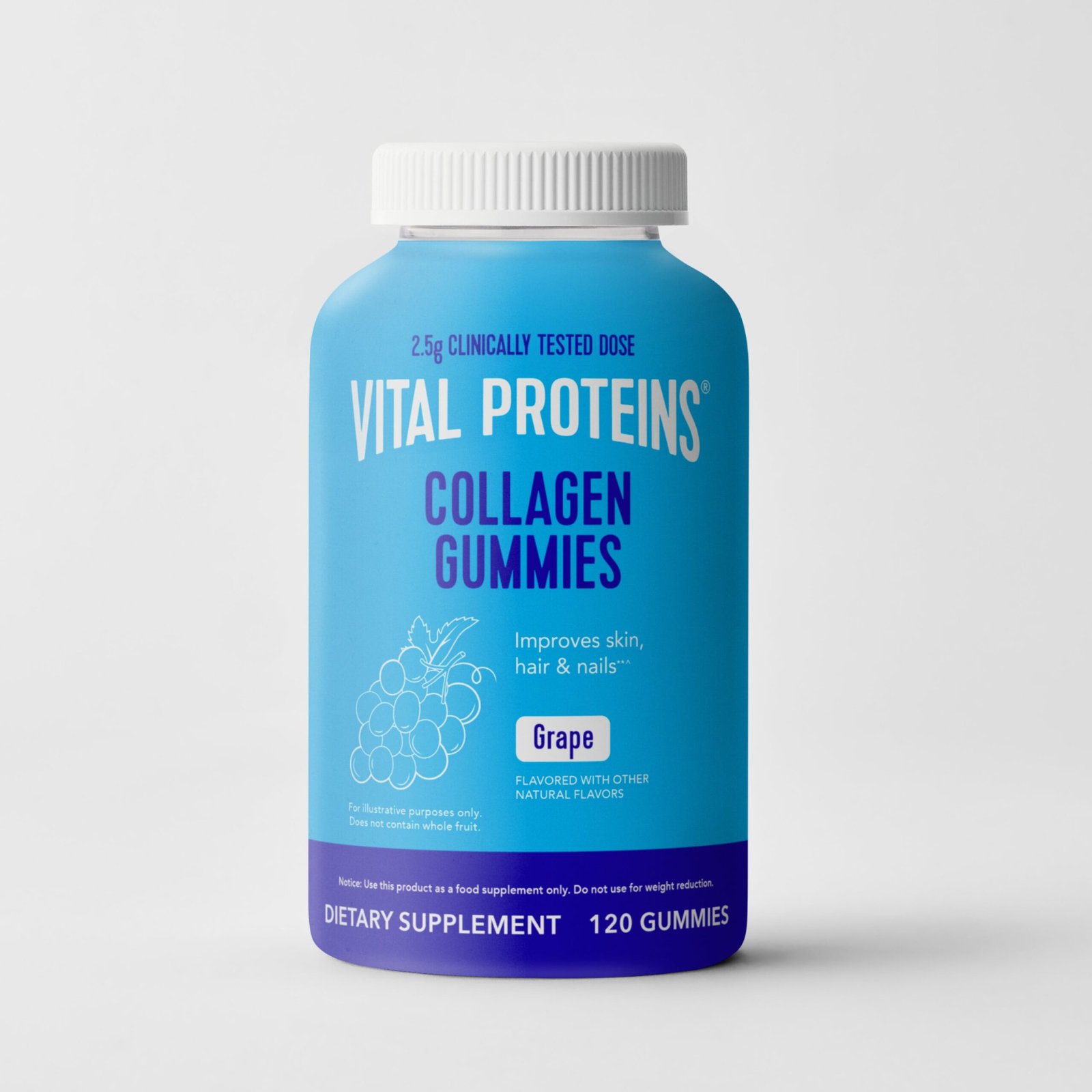 1_HERO_CollagenGummies-Grape_Gray Collagen Gummies - Image 1