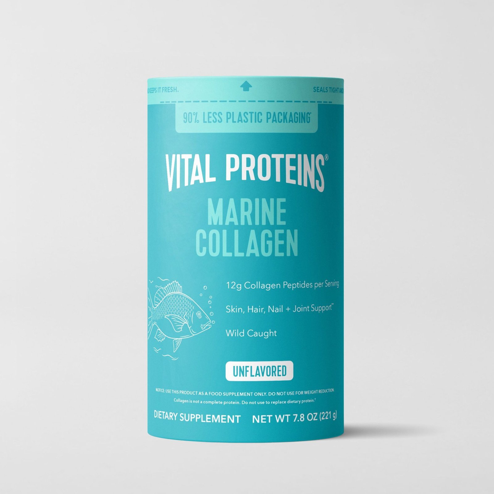 1_HERO_MC10oz Marine Collagen - Unflavored - Image 1
