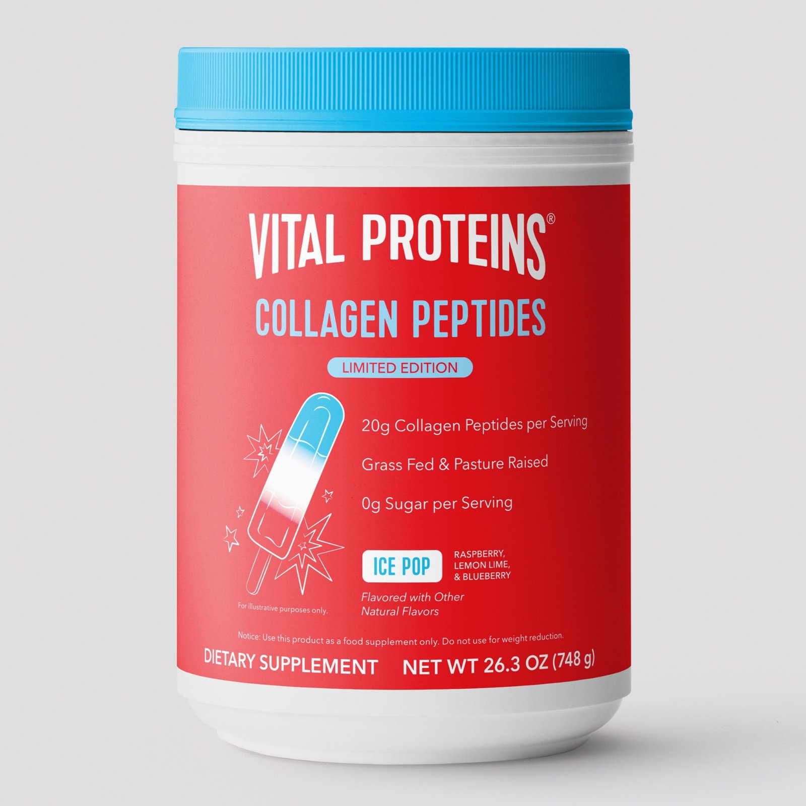 1_POG_IcePop-24oz Ice Pop Collagen Peptides - Limited Edition - Image 1